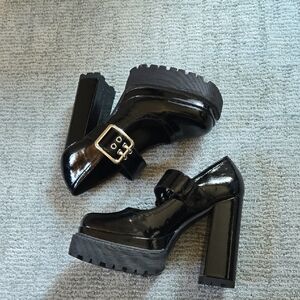 Black Platform Heels